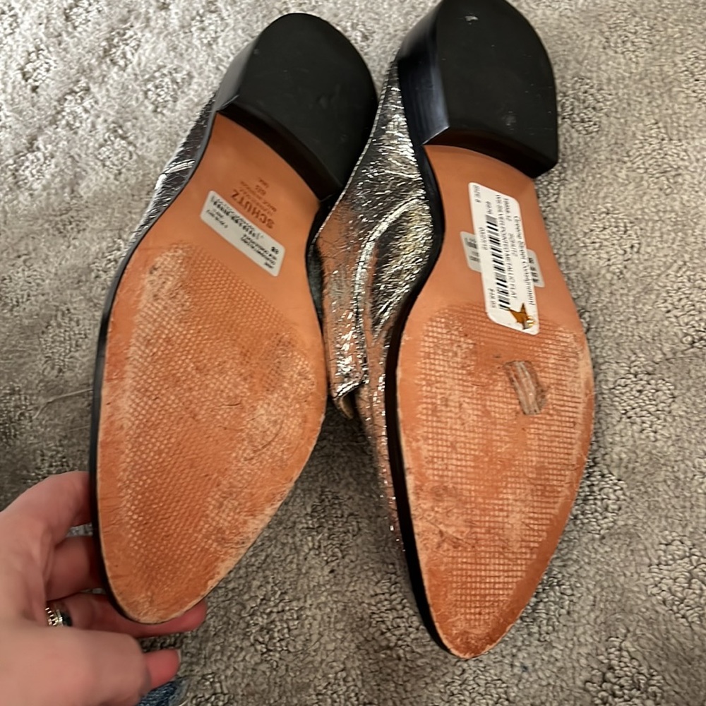 Schultz silver mules - Picture 3 of 3